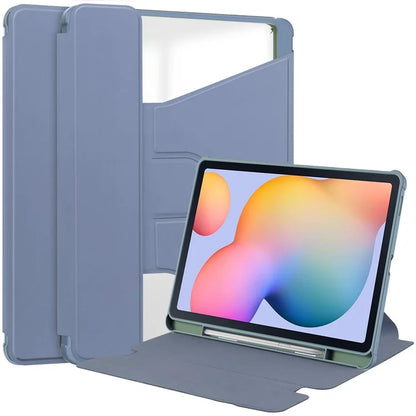 For Samsung Galaxy Tab S6 Lite (2024) / S6 Lite (2022) / S6 Lite (2020) Case Stand PU+Acrylic Tablet Cover (without Keyboard)