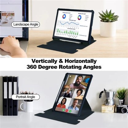 For Samsung Galaxy Tab S6 Lite (2024) / S6 Lite (2022) / S6 Lite (2020) Case with Bluetooth Keyboard PU+Acrylic Tablet Cover