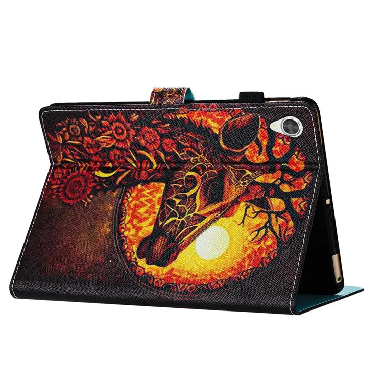 For Lenovo Tab M10 HD Gen 2 Shockproof Case Pattern Printing PU Leather Tablet Cover