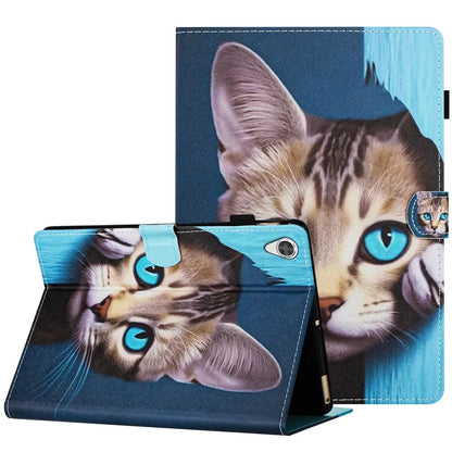 For Lenovo Tab M10 HD Gen 2 Shockproof Case Pattern Printing PU Leather Tablet Cover