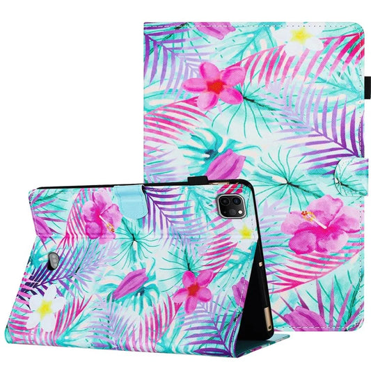 For iPad Pro 11-inch (2018) / (2020) / (2021) / (2022) / iPad Air (2020) / (2022) Case Pattern Printed Anti-Drop PU Leather Flip Tablet Cover