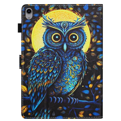 For iPad mini (2021) Protective Case Pattern Printed Card Slot PU Leather Folio Flip Cover