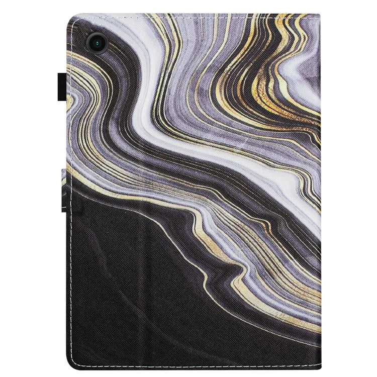 For Lenovo Tab M10 Plus (3rd Gen) Smart Case PU Leather Pattern Stand Tablet Cover