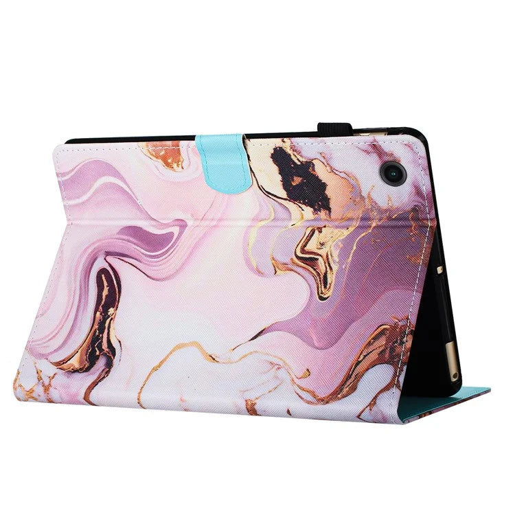 For Lenovo Tab M10 Plus (3rd Gen) Smart Case PU Leather Pattern Stand Tablet Cover