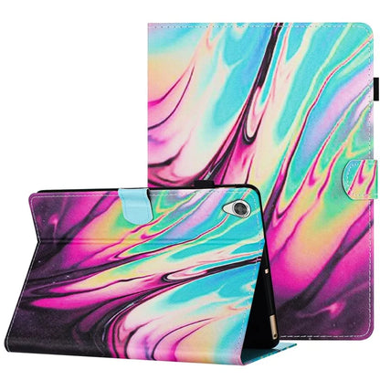 For Lenovo Tab M10 HD Gen 2 Case PU Leather Pattern Viewing Protective Cover