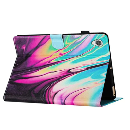 For Lenovo Tab M10 HD Gen 2 Case PU Leather Pattern Viewing Protective Cover