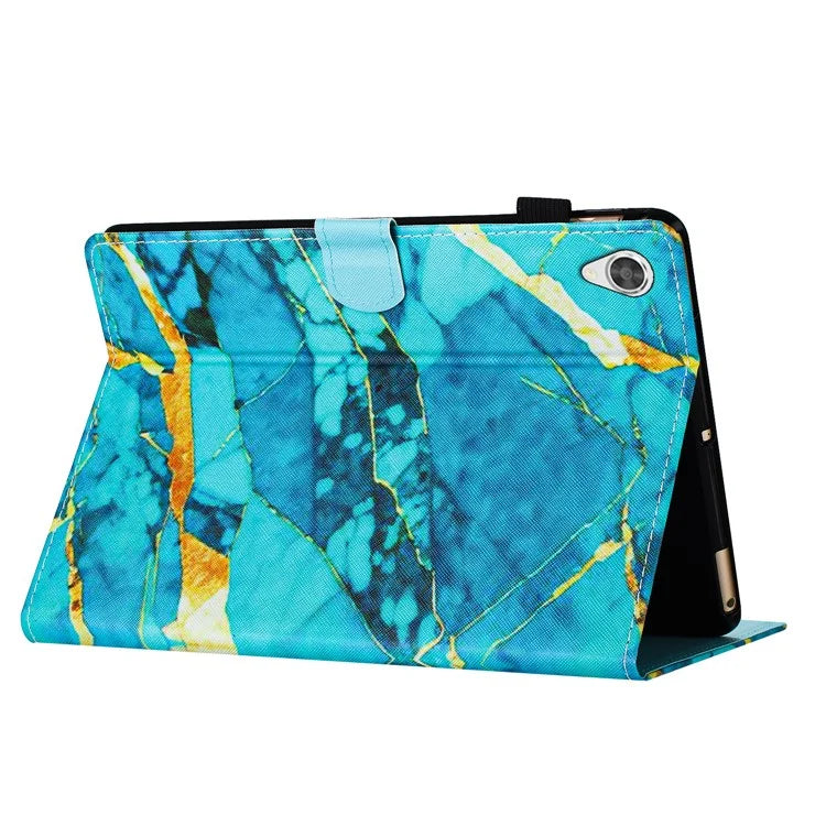 For Lenovo Tab M10 HD Gen 2 Case PU Leather Pattern Viewing Protective Cover