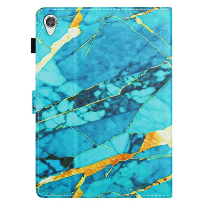 For Lenovo Tab M10 HD Gen 2 Case PU Leather Pattern Viewing Protective Cover