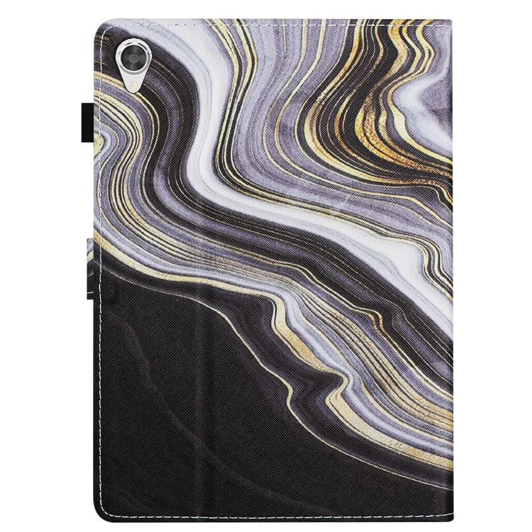 For Lenovo Tab M10 HD Gen 2 Case PU Leather Pattern Viewing Protective Cover