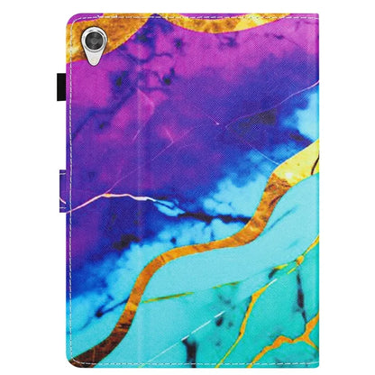 For Lenovo Tab M10 HD Gen 2 Case PU Leather Pattern Viewing Protective Cover