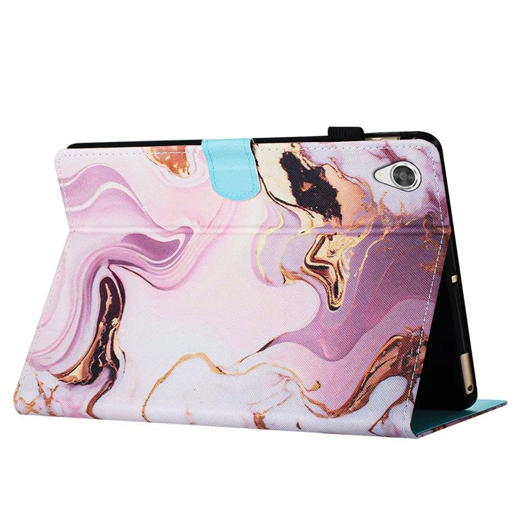 For Lenovo Tab M10 HD Gen 2 Case PU Leather Pattern Viewing Protective Cover