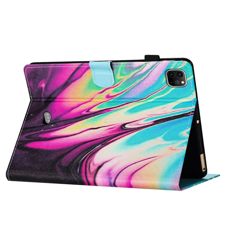 For iPad Pro 11 (2018) / (2020) / (2021) / (2022) / iPad Air (2020) / (2022) Case PU Leather Smart Cover