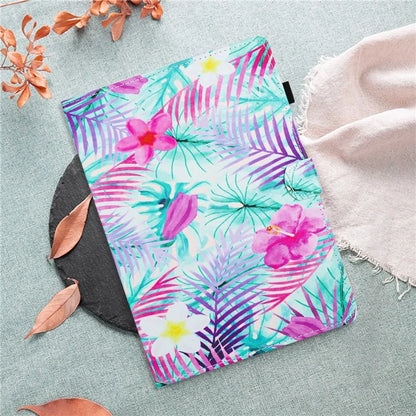 Universal 10-inch Tablet Case Pattern Printed Protective Folio Leather Stand Cover