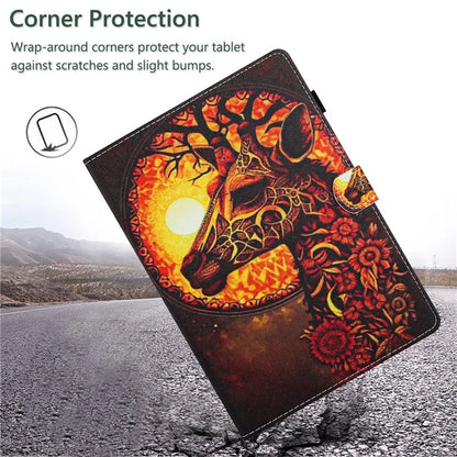 Universal 8-inch Tablet Case PU Leather Pattern Viewing Stand Cover