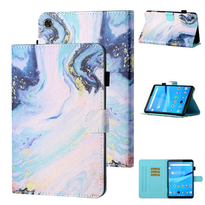 For Samsung Galaxy Tab A9+ Case PU Leather Stand Pattern Tablet Cover