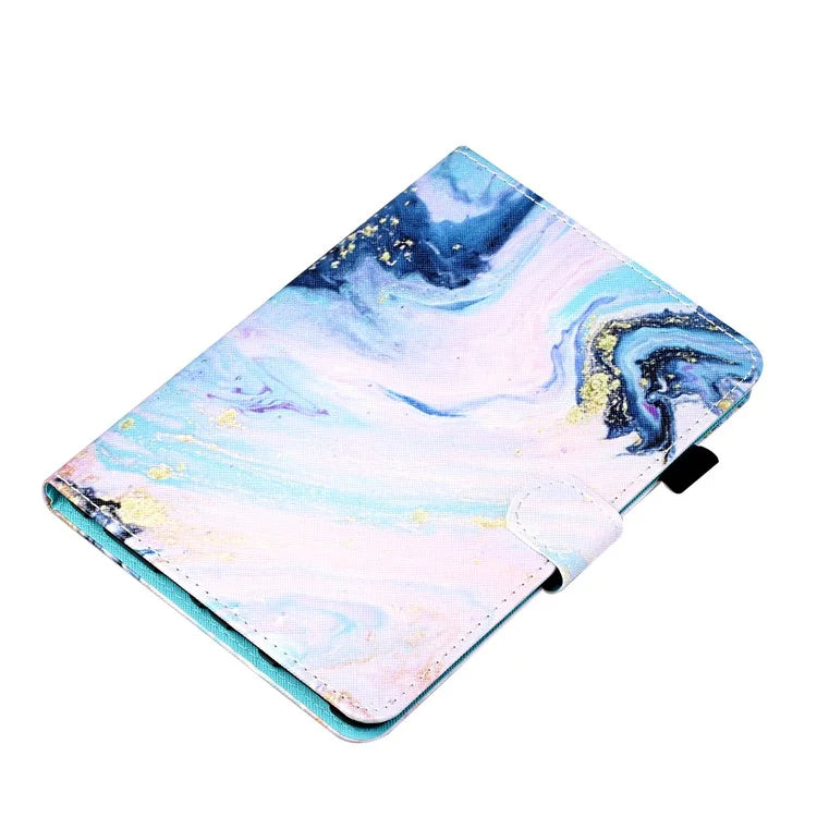 For Samsung Galaxy Tab A9+ Case PU Leather Stand Pattern Tablet Cover