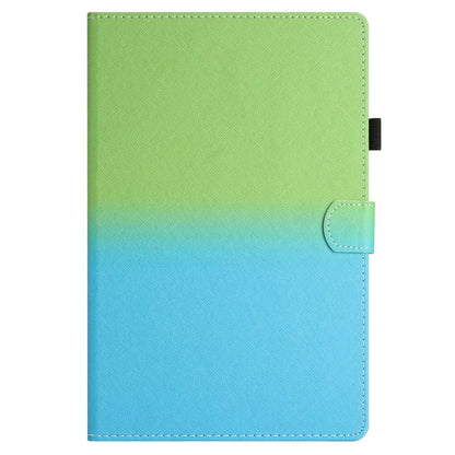 For Samsung Galaxy Tab A9+ Case Stitching Gradient PU Leather Tablet Cover