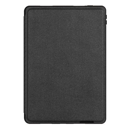 For Samsung Galaxy Tab S9 FE+ PU Leather Case + Detachable Touchpad Bluetooth Keyboard with Backlight