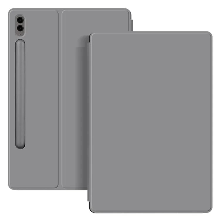 For Samsung Galaxy Tab S9 FE+ Leather Case Stand Magnetic Tablet Cover with Auto Sleep / Wake