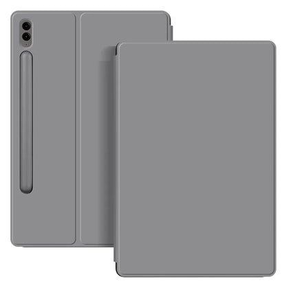 For Samsung Galaxy Tab S9 FE+ Leather Case Stand Magnetic Tablet Cover with Auto Sleep / Wake