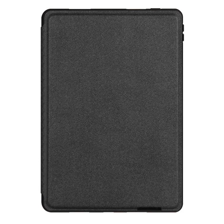 For Samsung Galaxy Tab S8+ Case PU Leather Stand Cover with Detachable Backlight Bluetooth Keyboard