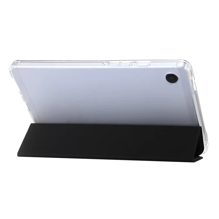 For Samsung Galaxy Tab A9+ Tablet Case Tri-fold PU Leather+TPU+Acrylic Stand Cover