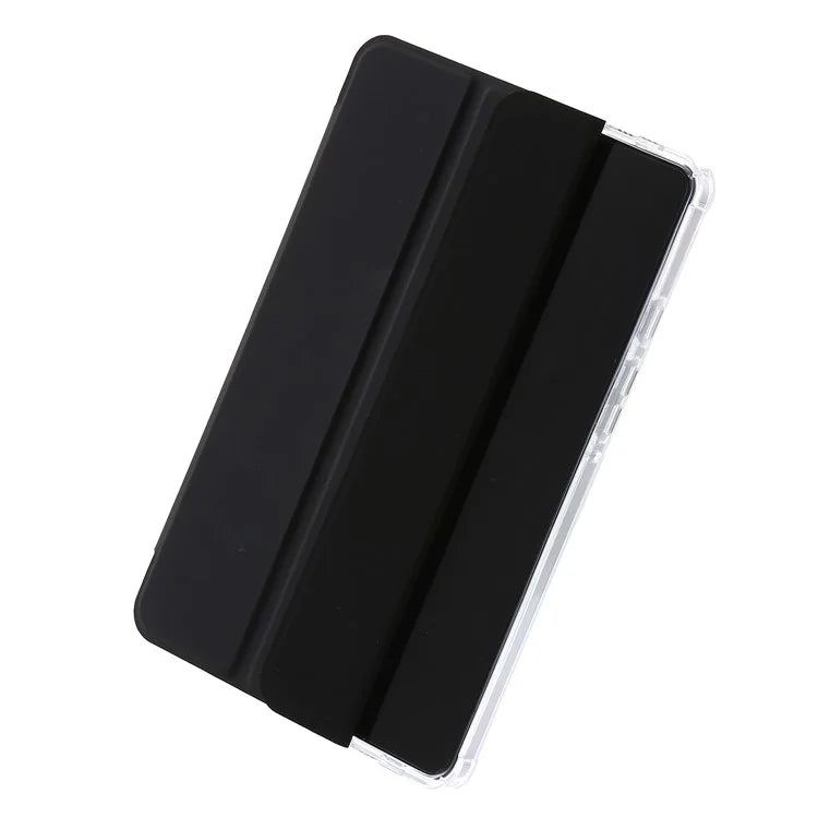 For Samsung Galaxy Tab A9+ Tablet Case Tri-fold PU Leather+TPU+Acrylic Stand Cover