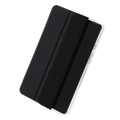 For Samsung Galaxy Tab A9+ Tablet Case Tri-fold PU Leather+TPU+Acrylic Stand Cover