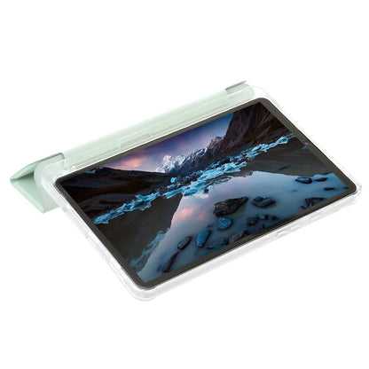 For Samsung Galaxy Tab A9+ Tablet Case Tri-fold PU Leather+TPU+Acrylic Stand Cover