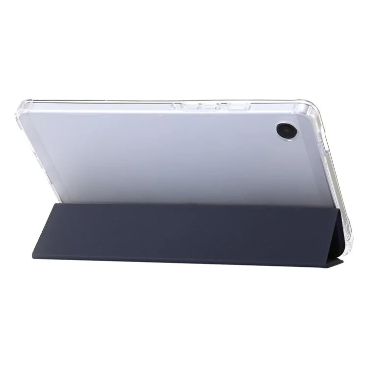 For Samsung Galaxy Tab A9+ Tablet Case Tri-fold PU Leather+TPU+Acrylic Stand Cover