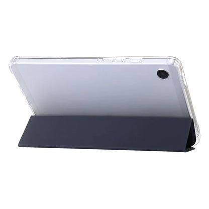 For Samsung Galaxy Tab A9+ Tablet Case Tri-fold PU Leather+TPU+Acrylic Stand Cover