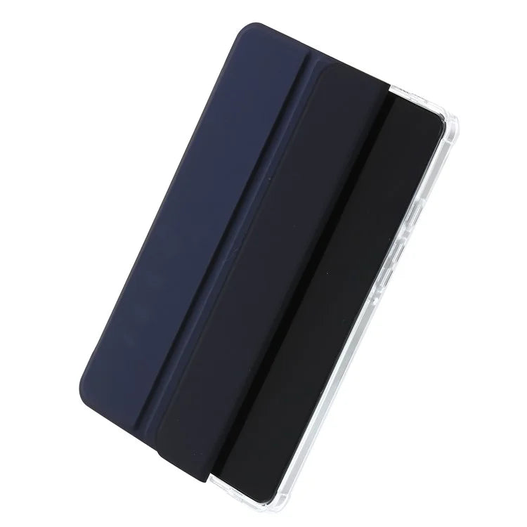 For Samsung Galaxy Tab A9+ Tablet Case Tri-fold PU Leather+TPU+Acrylic Stand Cover