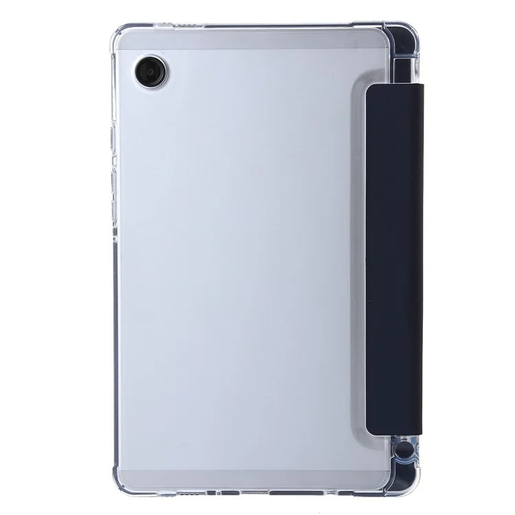 For Samsung Galaxy Tab A9+ Tablet Case Tri-fold PU Leather+TPU+Acrylic Stand Cover