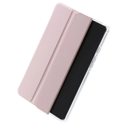 For Samsung Galaxy Tab A9+ Tablet Case Tri-fold PU Leather+TPU+Acrylic Stand Cover