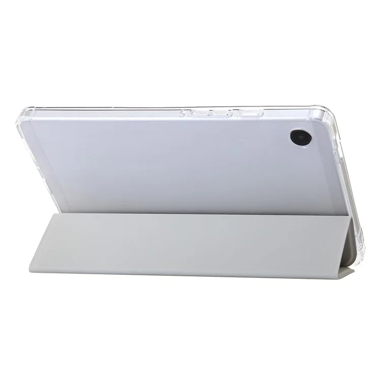 For Samsung Galaxy Tab A9+ Tablet Case Tri-fold PU Leather+TPU+Acrylic Stand Cover