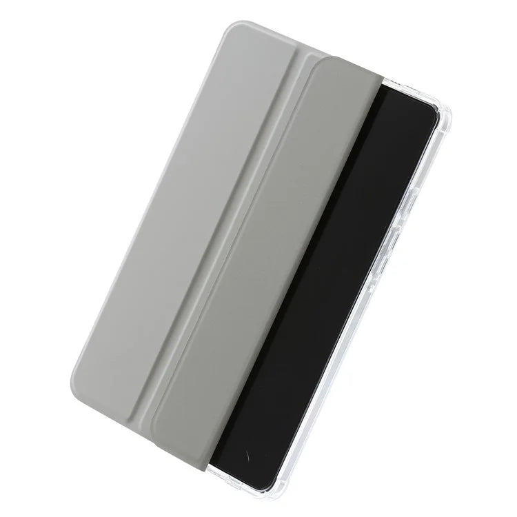 For Samsung Galaxy Tab A9+ Tablet Case Tri-fold PU Leather+TPU+Acrylic Stand Cover
