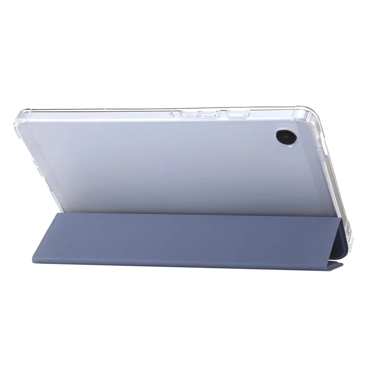 For Samsung Galaxy Tab A9+ Tablet Case Tri-fold PU Leather+TPU+Acrylic Stand Cover