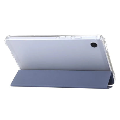 For Samsung Galaxy Tab A9+ Tablet Case Tri-fold PU Leather+TPU+Acrylic Stand Cover
