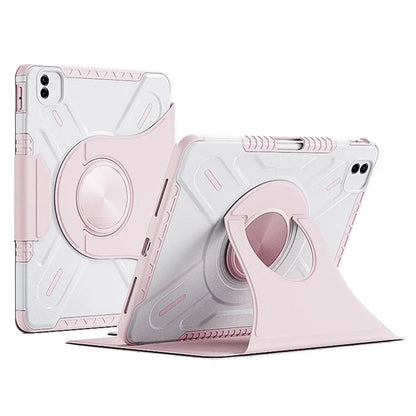 For iPad Pro 11-inch (2018) / (2020) / (2021) / (2022) Case Auto Wake / Sleep PU+TPU Tablet Cover with Rotating Stand