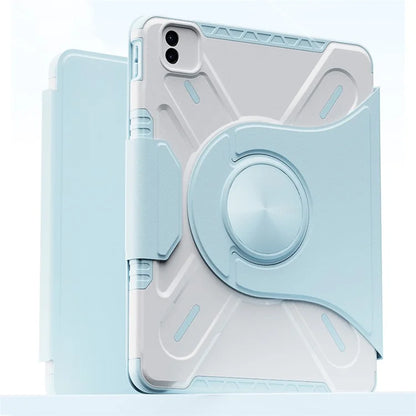 For iPad Pro 11-inch (2018) / (2020) / (2021) / (2022) Case Auto Wake / Sleep PU+TPU Tablet Cover with Rotating Stand