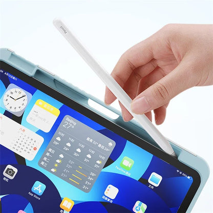 For iPad Pro 11-inch (2018) / (2020) / (2021) / (2022) Case Auto Wake / Sleep PU+TPU Tablet Cover with Rotating Stand