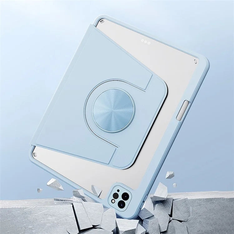 For iPad Pro 11 (2018) / (2020) / (2021) / (2022) Case Detachable Magnetic Tablet Cover with Pencil Holder