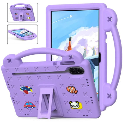For Honor Pad X9 / Pad X8 Pro EVA Case Kickstand Anti-drop Kids Tablet Cover
