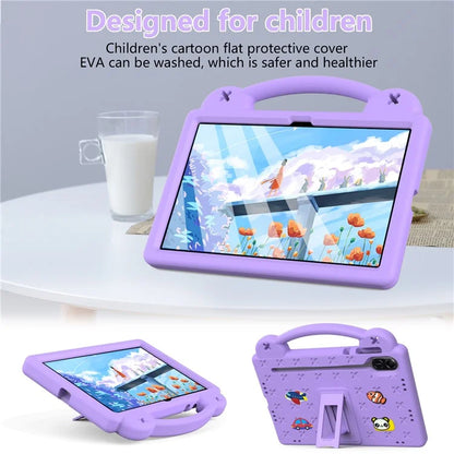 For Honor Pad X9 / Pad X8 Pro EVA Case Kickstand Anti-drop Kids Tablet Cover