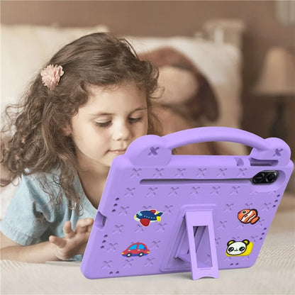 For Honor Pad X9 / Pad X8 Pro EVA Case Kickstand Anti-drop Kids Tablet Cover