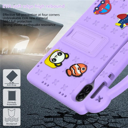 For Honor Pad X9 / Pad X8 Pro EVA Case Kickstand Anti-drop Kids Tablet Cover