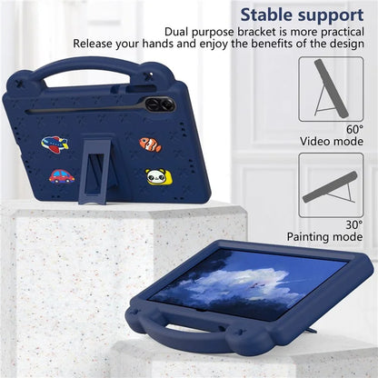 For Honor Pad X9 / Pad X8 Pro EVA Case Kickstand Anti-drop Kids Tablet Cover