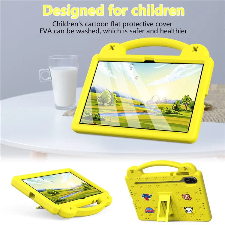 For Honor Pad X9 / Pad X8 Pro EVA Case Kickstand Anti-drop Kids Tablet Cover