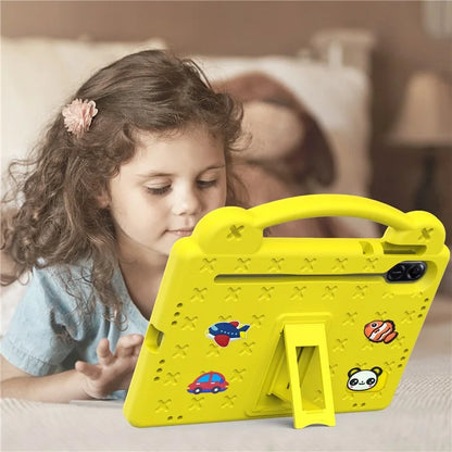 For Honor Pad X9 / Pad X8 Pro EVA Case Kickstand Anti-drop Kids Tablet Cover
