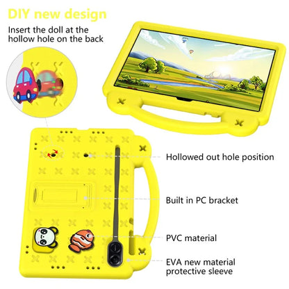 For Honor Pad X9 / Pad X8 Pro EVA Case Kickstand Anti-drop Kids Tablet Cover